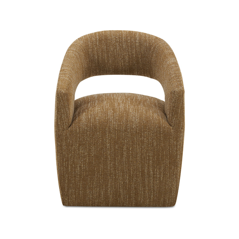 BARROW ROLLING DINING CHAIR AMBER GLOW