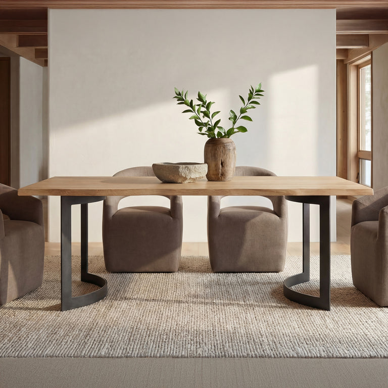 BARROW ROLLING DINING CHAIR AMBER GLOW