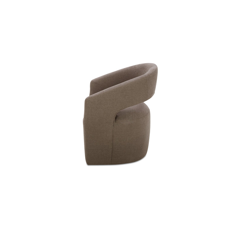 BARROW ROLLING DINING CHAIR AMBER GLOW