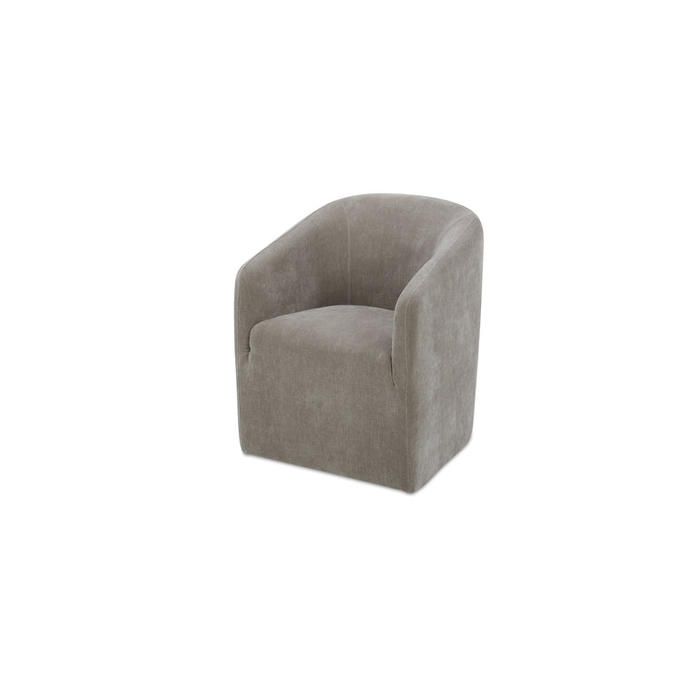 SANDY ROLLING DINING CHAIR GREY