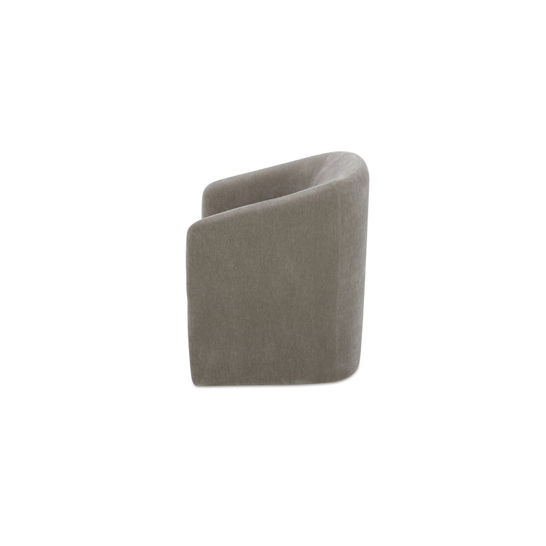 SANDY ROLLING DINING CHAIR GREY
