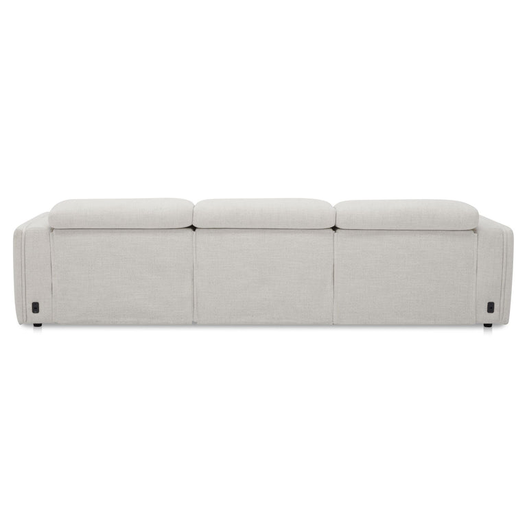 WILDER POWER RECLINER SOFA FLECKED OAT