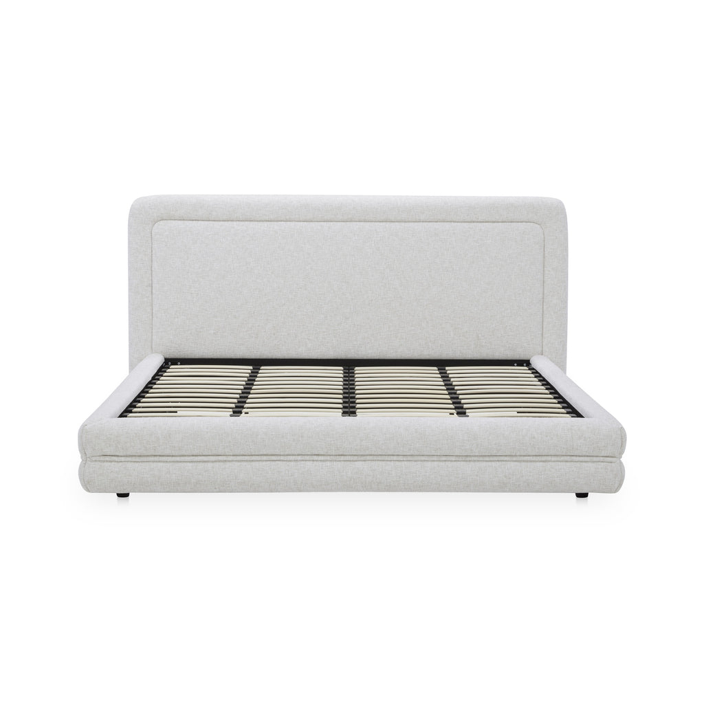 TORY KING BED PEBBLE | STAG & MANOR