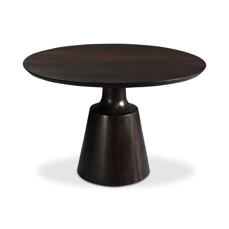 MYRON DINING TABLE DARK BROWN