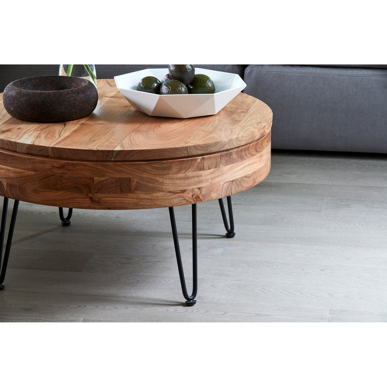 PRIVADO STORAGE COFFEE TABLE NATURAL