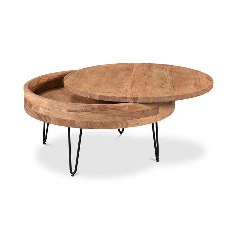 PRIVADO STORAGE COFFEE TABLE NATURAL
