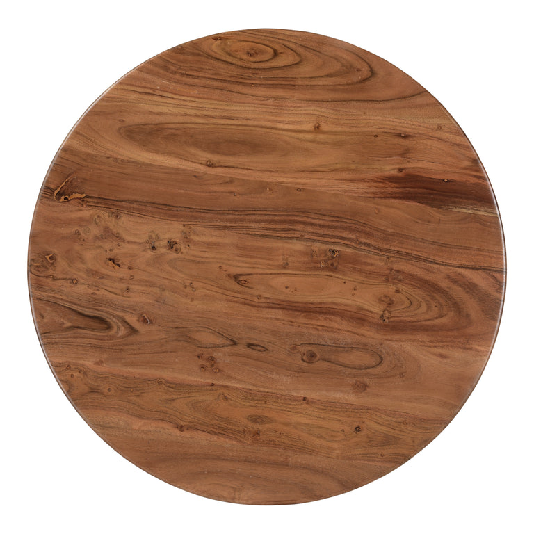 NELS COFFEE TABLE DARK BROWN