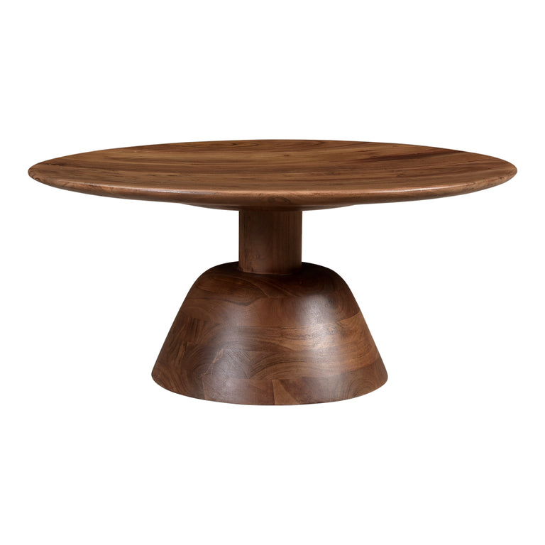 NELS COFFEE TABLE DARK BROWN