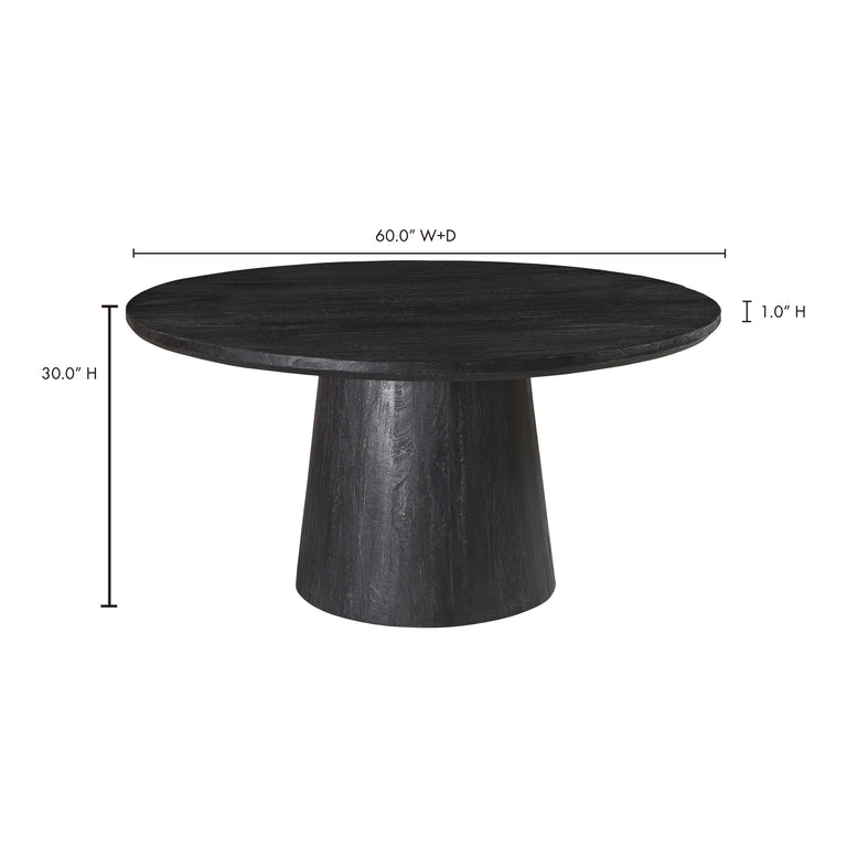 CEMBER DINING TABLE BLACK