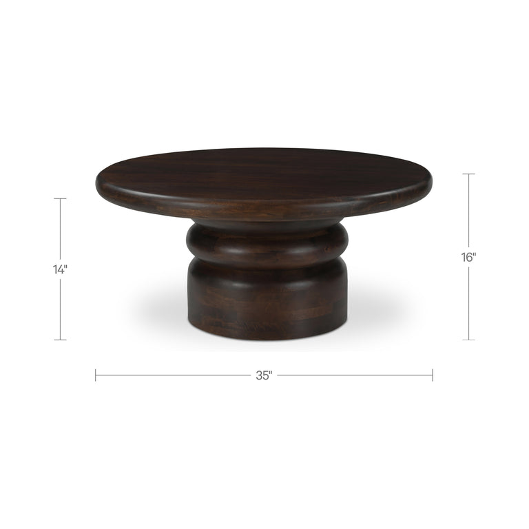 MARO COFFEE TABLE BROWN