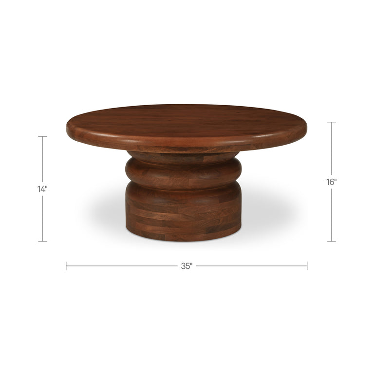 MARO COFFEE TABLE BROWN