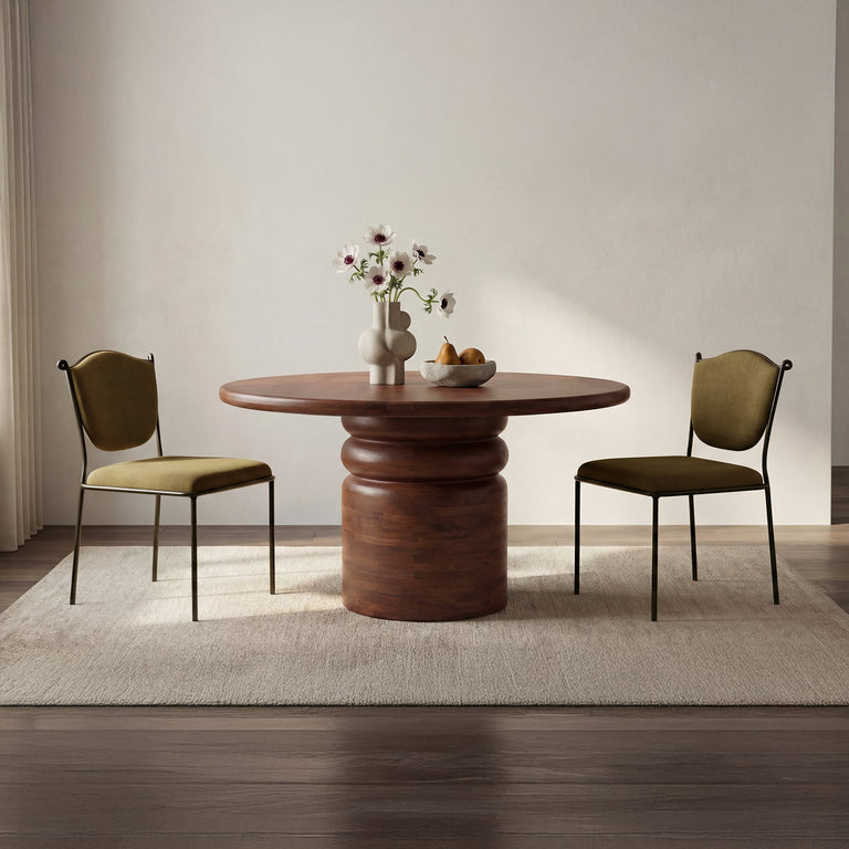 MARO DINING TABLE BROWN