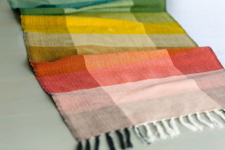 KALAM HANDWOVEN ETHIOPIAN COTTON TABLE RUNNER | ENTERTAINING