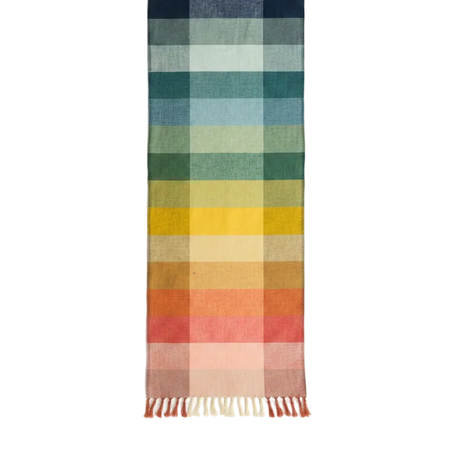 KALAM HANDWOVEN ETHIOPIAN COTTON TABLE RUNNER | ENTERTAINING