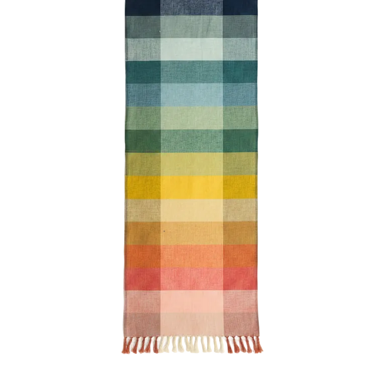 KALAM HANDWOVEN ETHIOPIAN COTTON TABLE RUNNER | ENTERTAINING