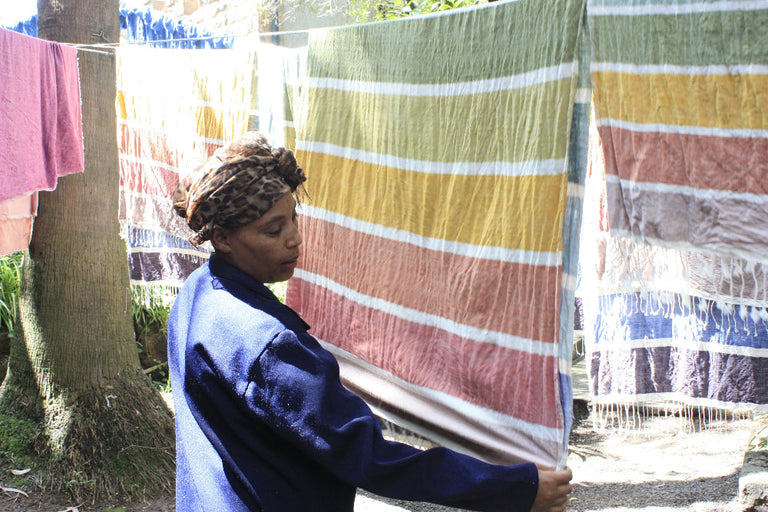 KALAM HANDWOVEN ETHIOPIAN COTTON BATH TOWEL | BATH