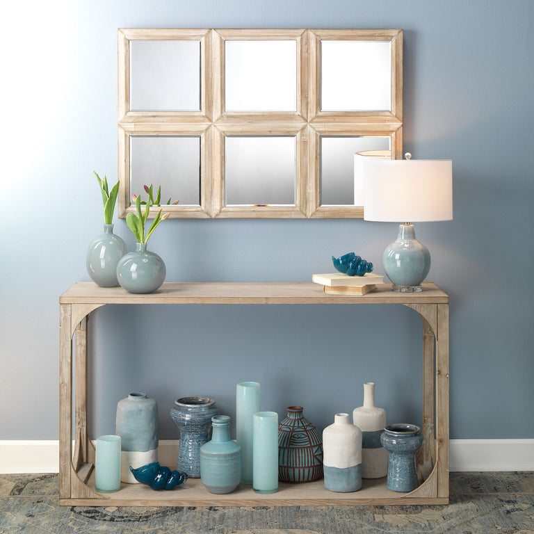 EVERETT OPENWORK CONSOLE TABLE