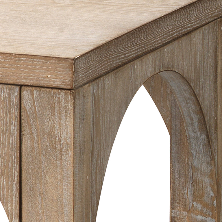 EVERETT OPENWORK CONSOLE TABLE