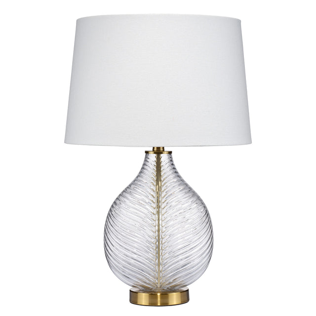 TABLE LAMP, GLASS