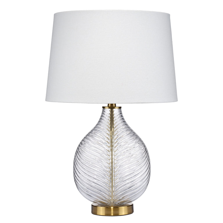 TABLE LAMP, GLASS