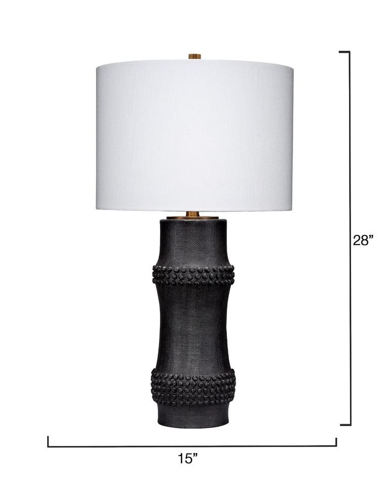 RAIL TABLE LAMP BLACK