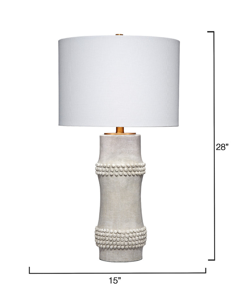 RAIL TABLE LAMP WHITE