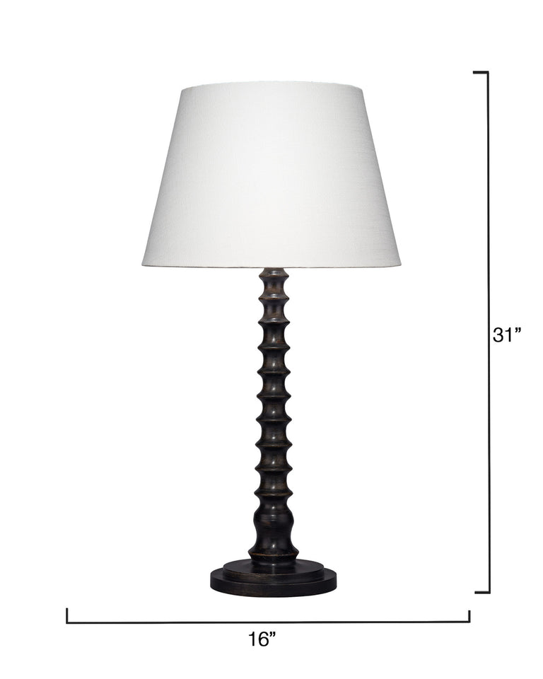 REVOLUTION TABLE LAMP BLACK