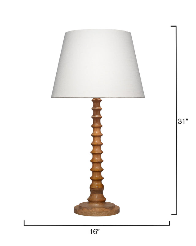 REVOLUTION TABLE LAMP NATURAL