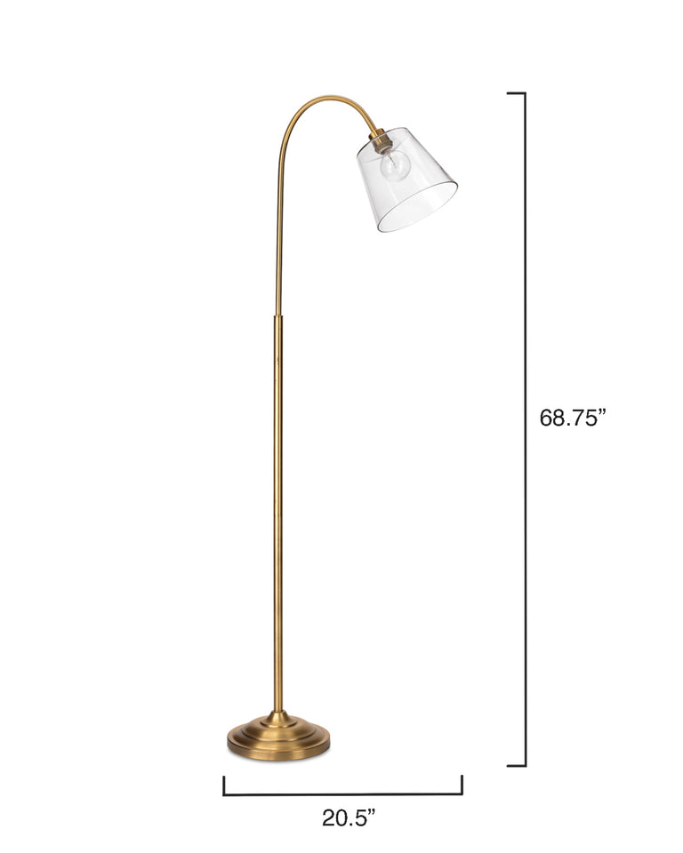 SWAN FLOOR LAMP