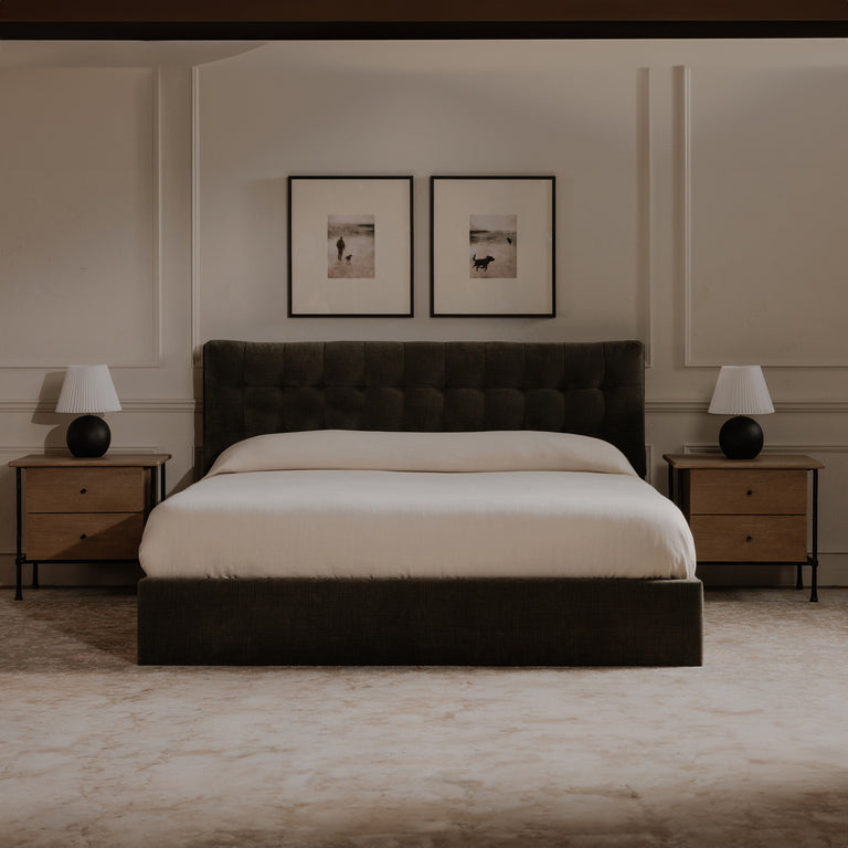 RENE NIGHTSTAND BROWN
