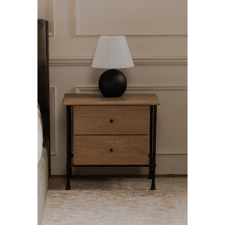 RENE NIGHTSTAND BROWN