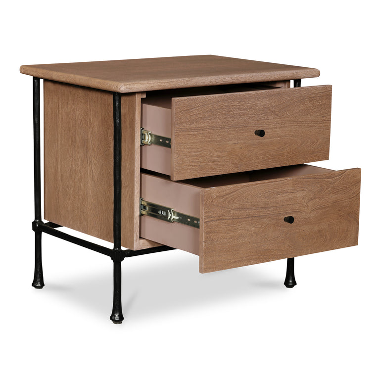RENE NIGHTSTAND BROWN