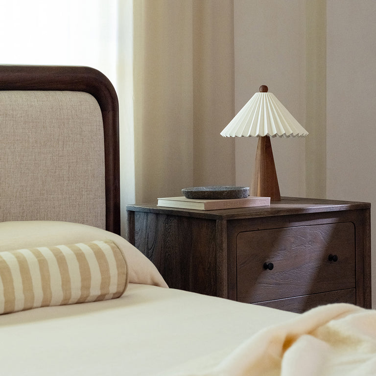 BOWER KING BED BROWN