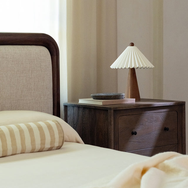 BOWER KING BED BROWN
