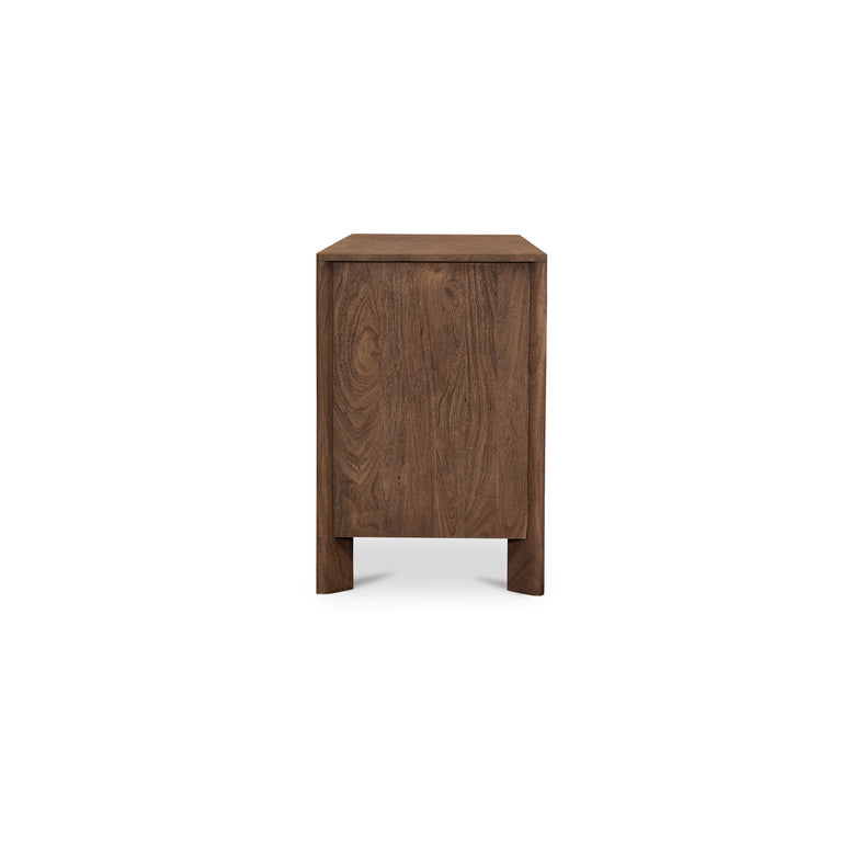 MABEL 6 DRAWER DRESSER DARK BROWN