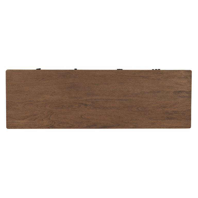 MABEL 6 DRAWER DRESSER DARK BROWN