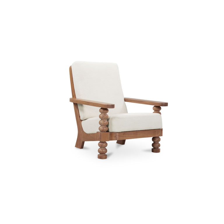 INGRID ACCENT CHAIR OFF WHITE