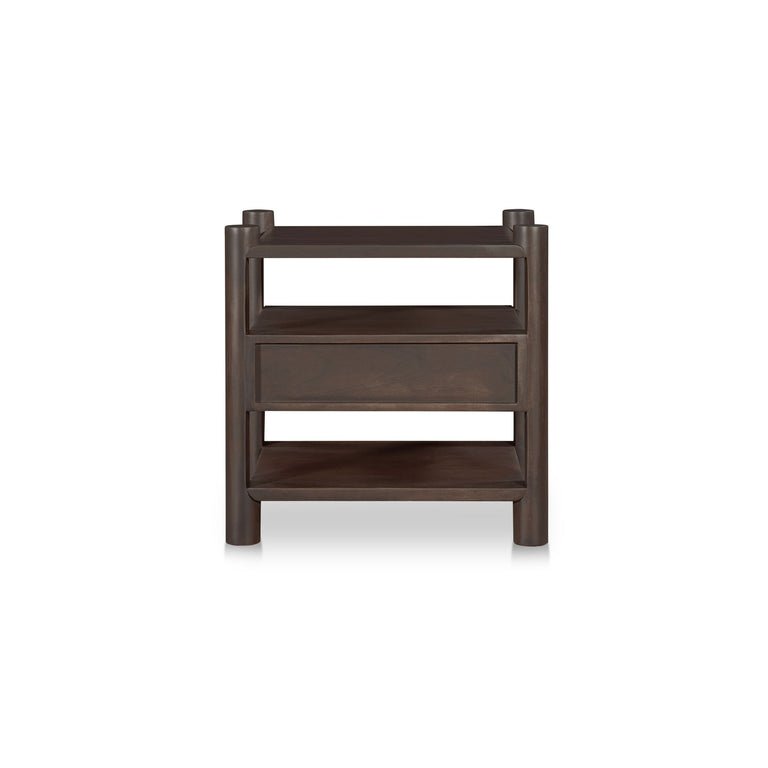 DEVIN NIGHTSTAND BROWN