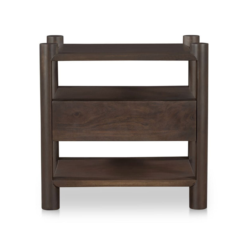 DEVIN NIGHTSTAND BROWN