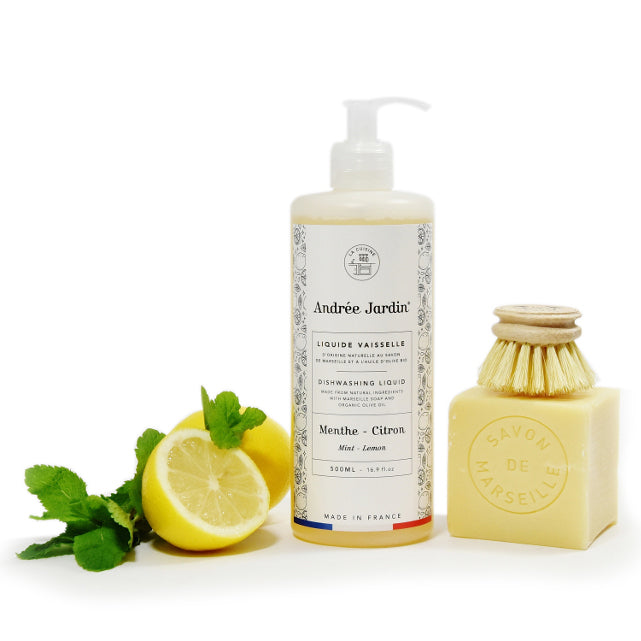 ANDREE JARDIN DISH WASHING LIQUID REFILL 5L--MINT & CITRUS | KITCHEN STORAGE AND ORGANIZATION