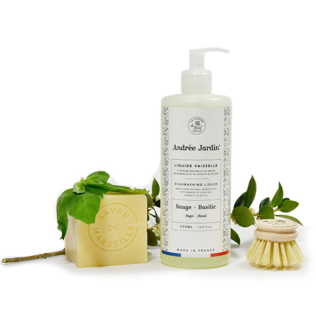 ANDREE JARDIN DISH WASHING LIQUID REFILL 5L--MINT & CITRUS | KITCHEN STORAGE AND ORGANIZATION