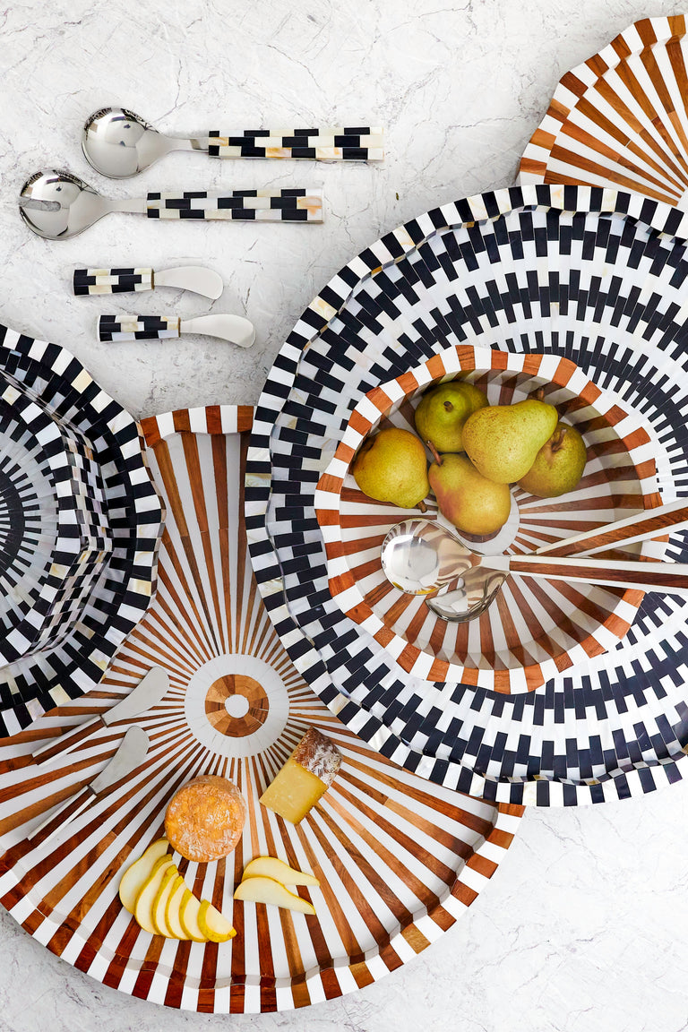 LYRA INLAY TRAY, LARGE | SERVING PLATTERS