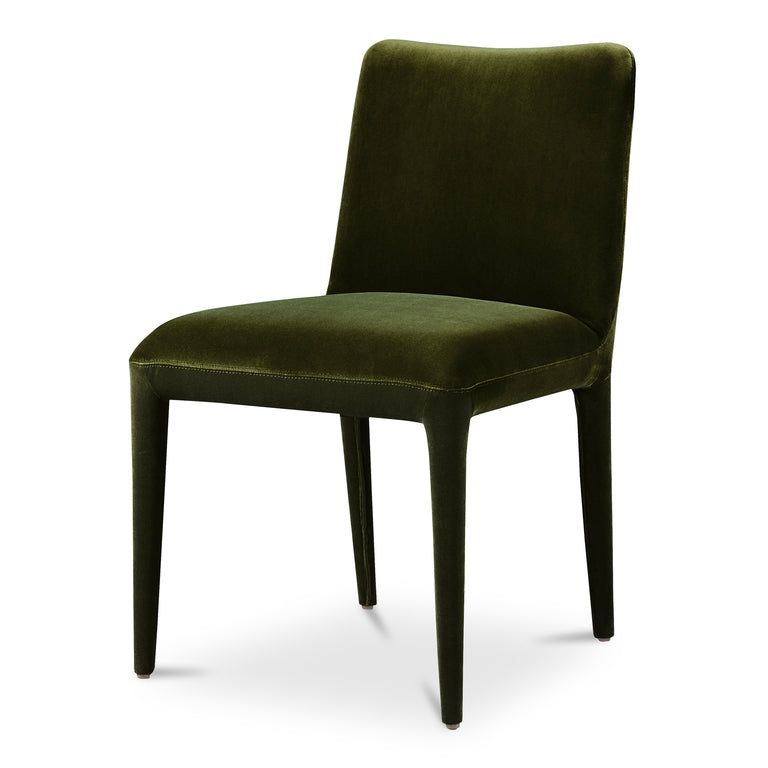 CALLA DINING CHAIR GREEN VELVET - SET OF TWO