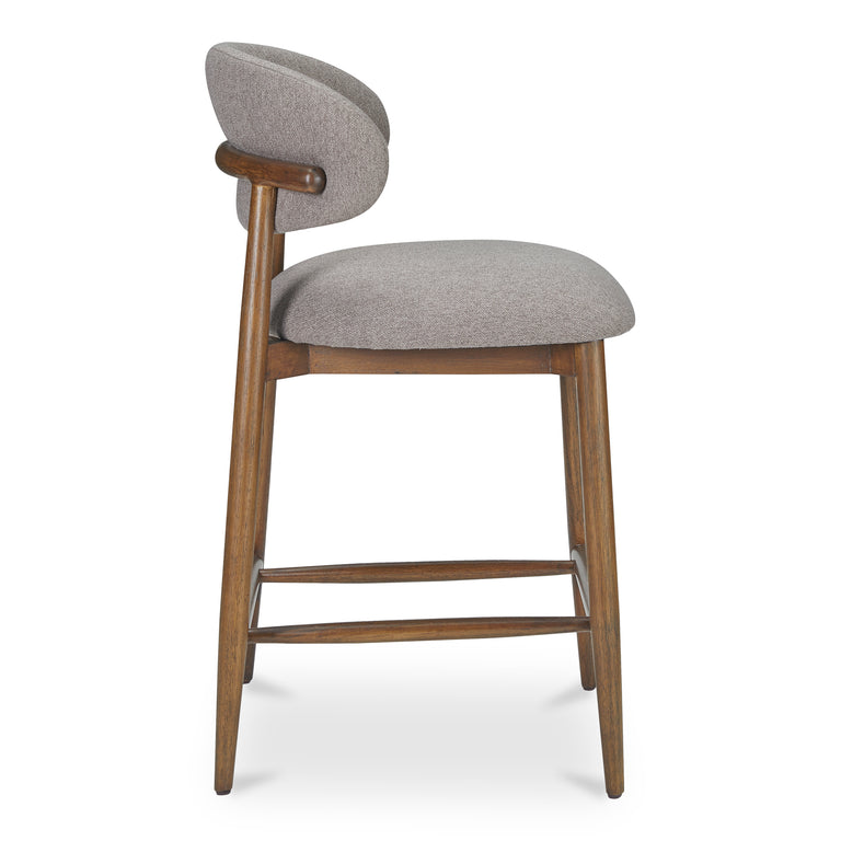 ELLIE COUNTER STOOL LIGHT BROWN