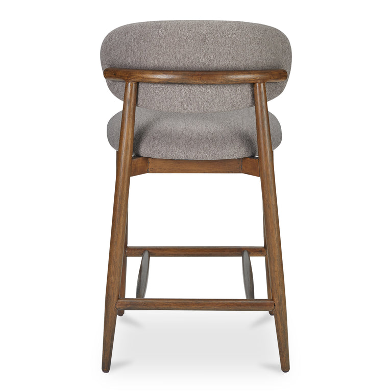 ELLIE COUNTER STOOL LIGHT BROWN