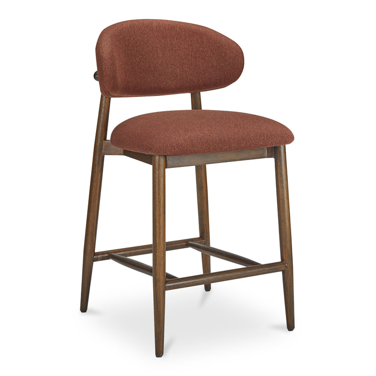 ELLIE COUNTER STOOL LIGHT BROWN