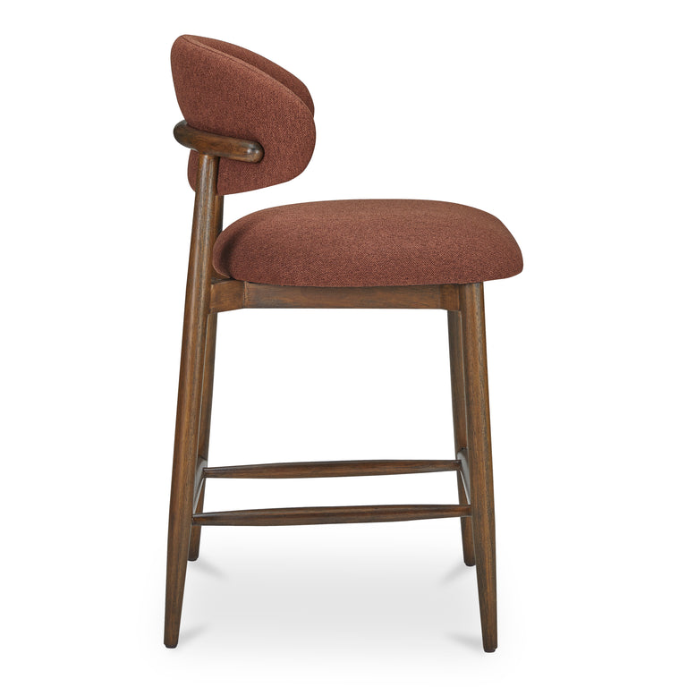 ELLIE COUNTER STOOL LIGHT BROWN