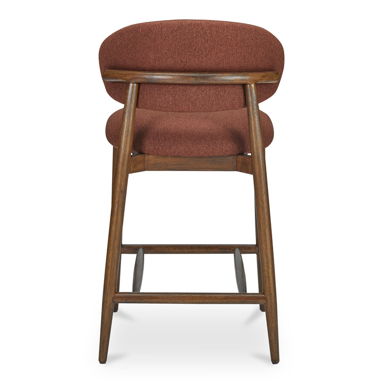 ELLIE COUNTER STOOL LIGHT BROWN