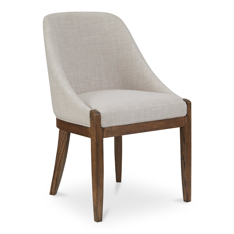 EDWARD DINING CHAIR HEATHER BEIGE