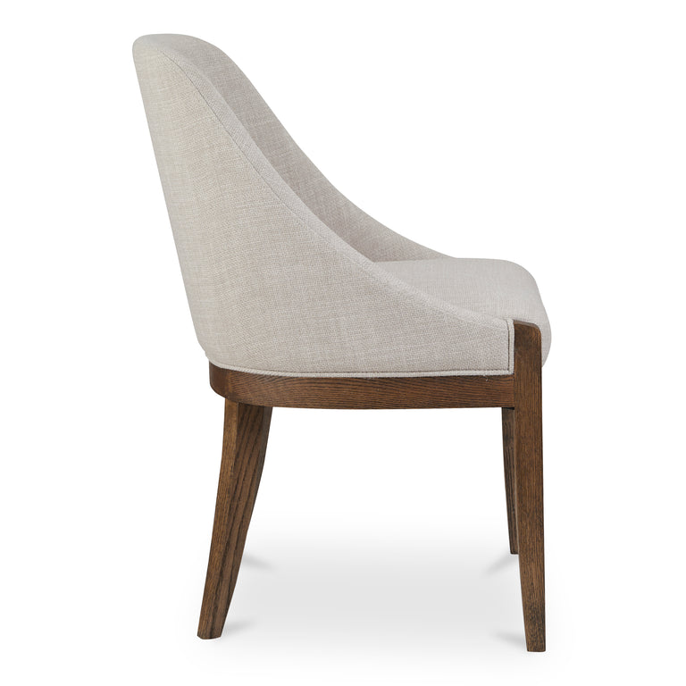 EDWARD DINING CHAIR HEATHER BEIGE
